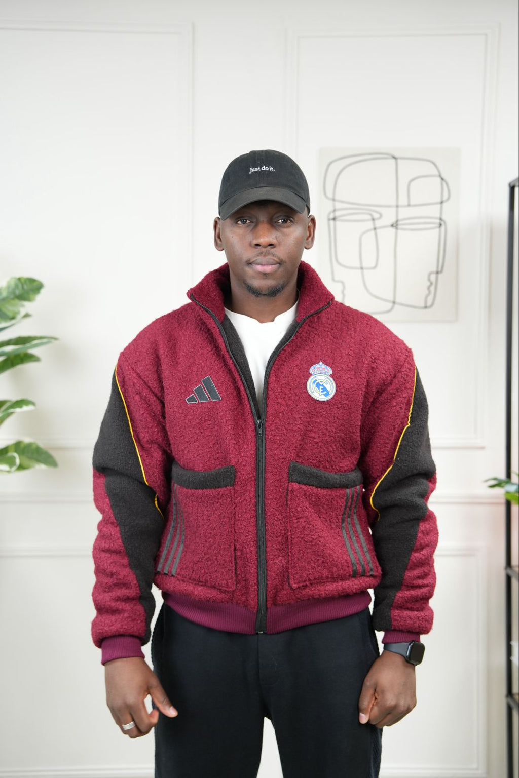 Veste textile sportif transformé