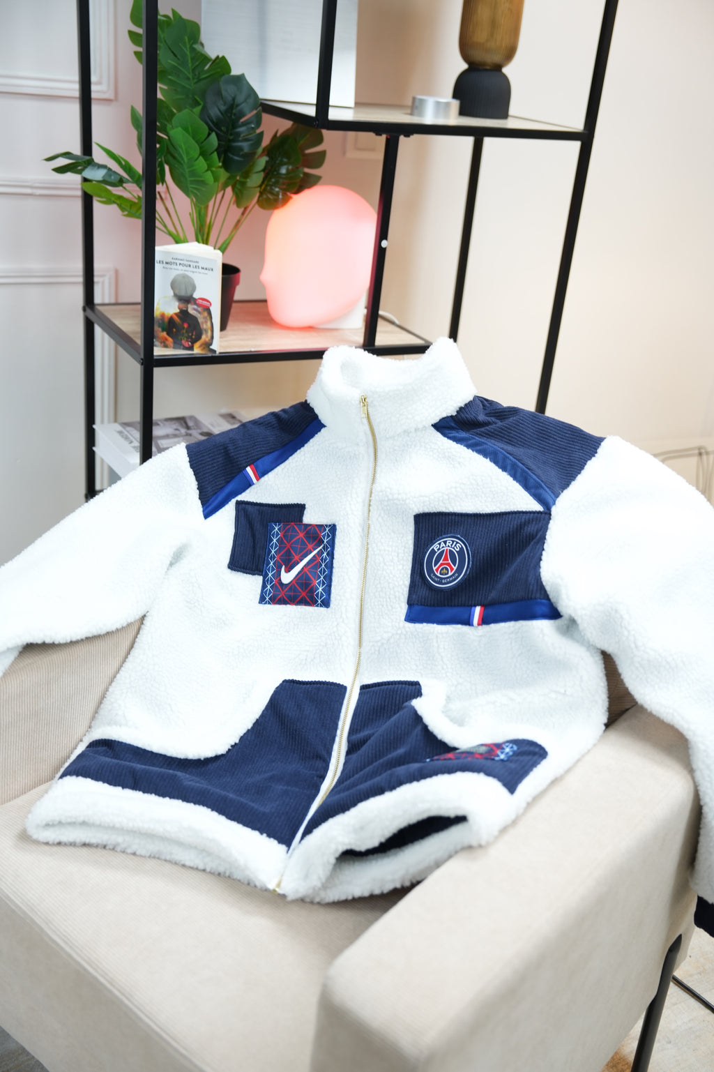 Veste textile sportif transformé