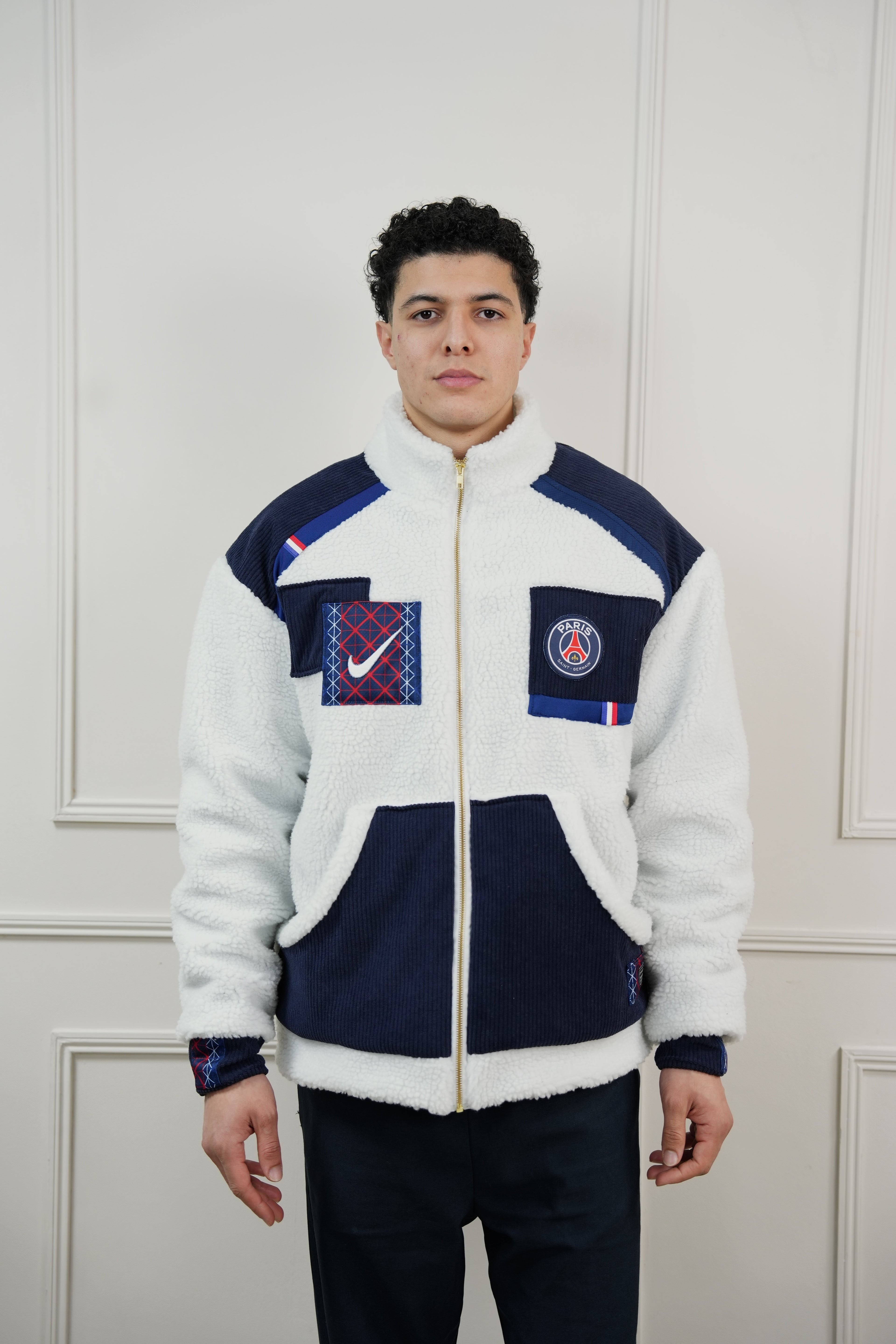 Veste textile sportif transformé