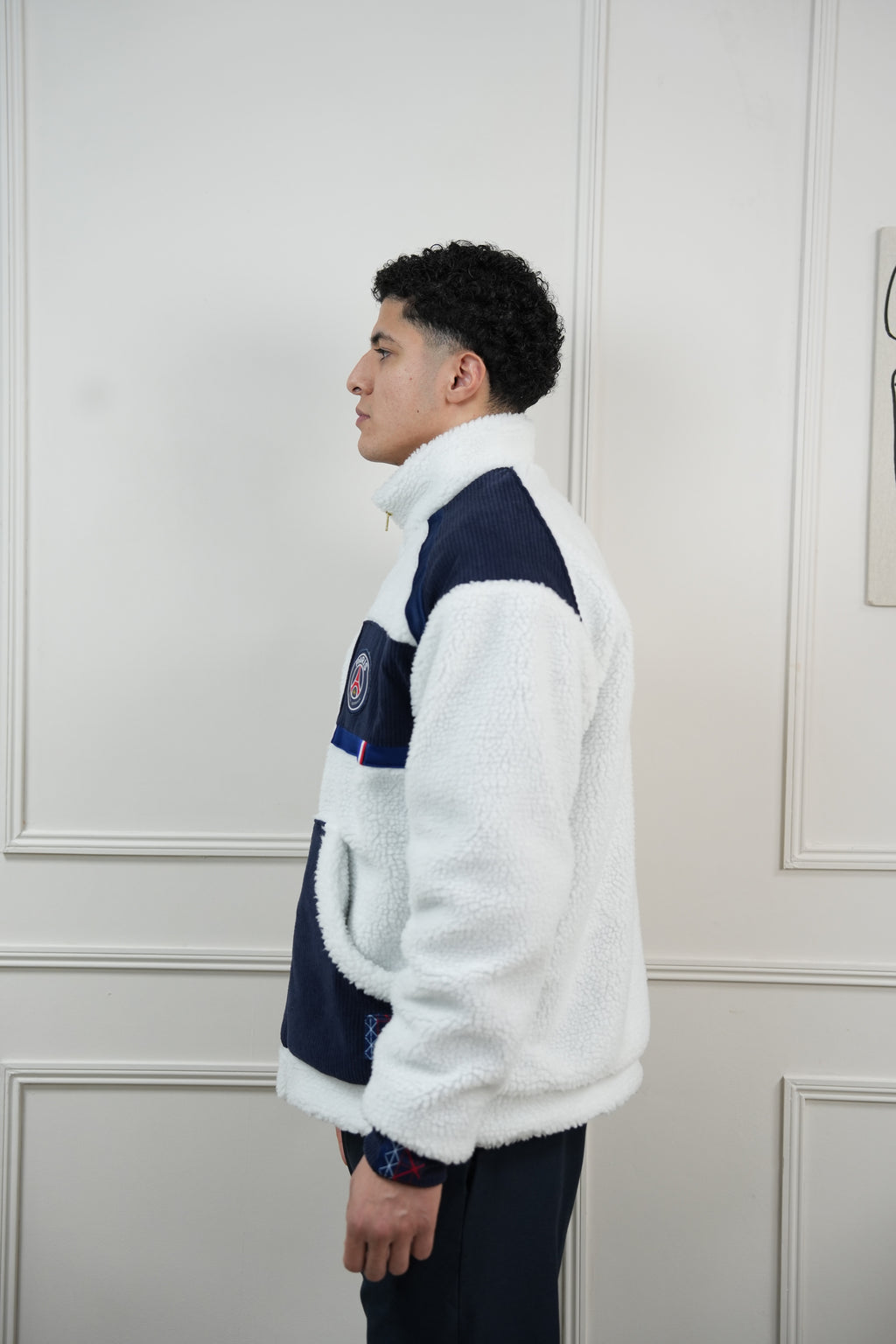 Veste textile sportif transformé