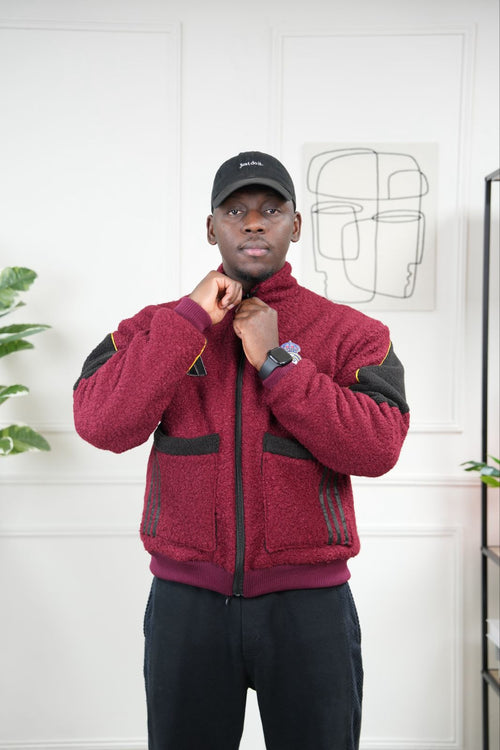 Veste textile sportif transformé